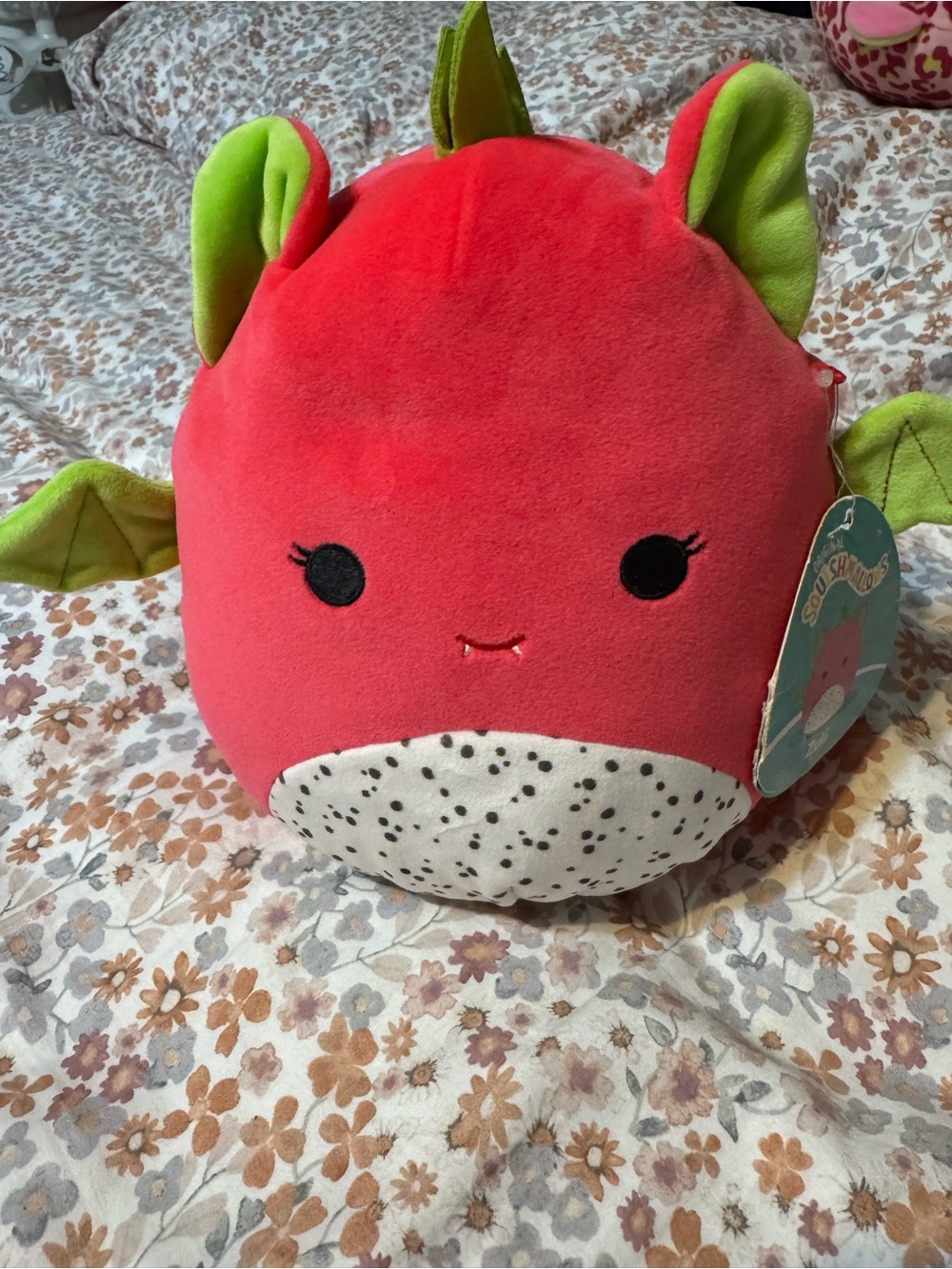 Squishmallow Red & Green Dragon